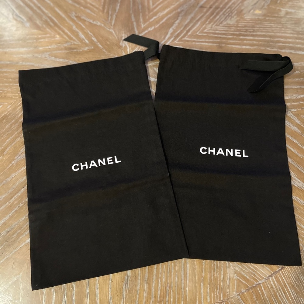 CHANEL dust bags set of 2